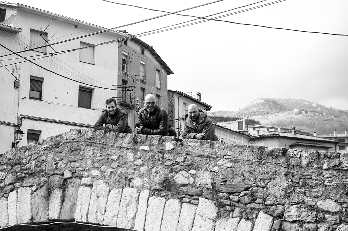 On the road, Pobla de Lillet